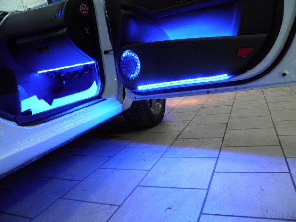 Подсветка в салоне Вашего автомобиля
