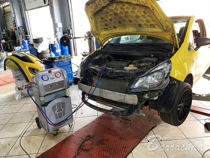 Автоматическая диагностика и заправка кондиционера Автоматическая диагностика и заправка кондиционера