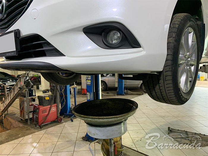 Замена масла в АКПП Mazda 6 Замена масла в АКПП Mazda 6