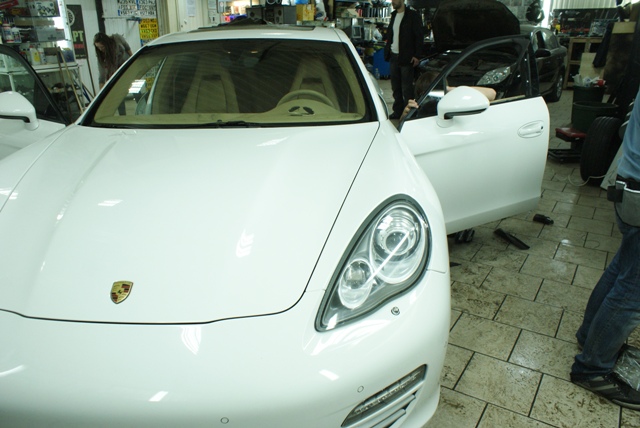 Тонировка Porsche Panamera Тонировка Porsche Panamera