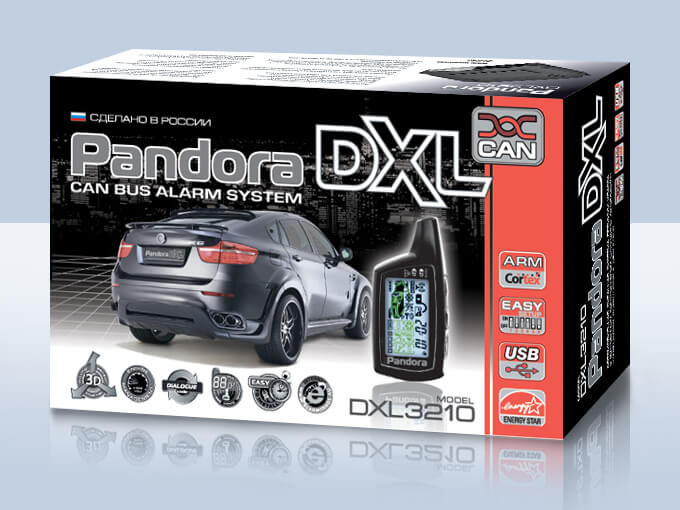 Pandora 3210 Сигнализация Pandora 3210 Can с установкой от 12000 руб