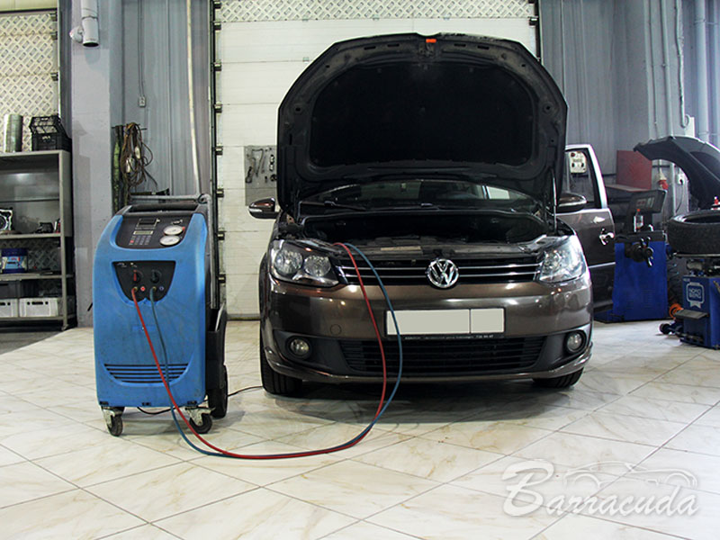 Автоматическая диагностика и заправка кондиционера Автоматическая диагностика и заправка кондиционера